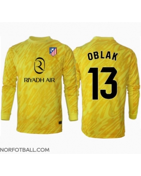 Billige Fotballdrakt Atletico Madrid Jan Oblak #13 Keeper Replika Tredjedrakt 2024-25 Langermet